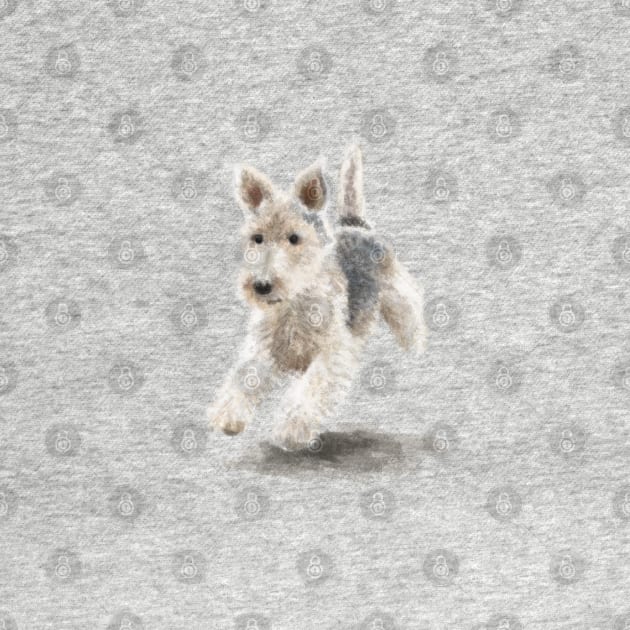 The Fox Terrier by Elspeth Rose Design